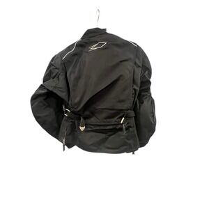 Women's Power Trip‎ Black padded Armored Motorcycle Jacket size Small